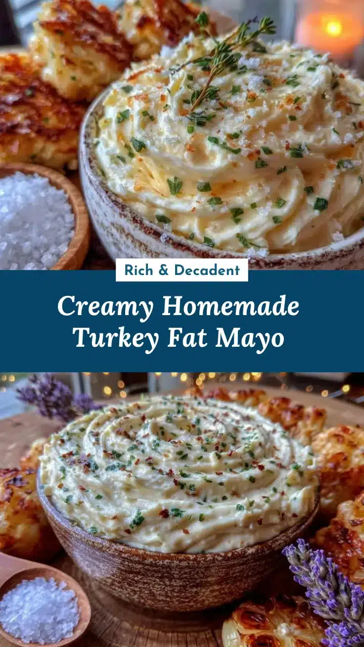 turkey fat mayonnaise recipe