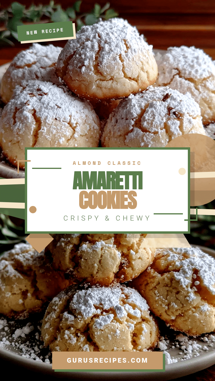Amaretti cookies recipe