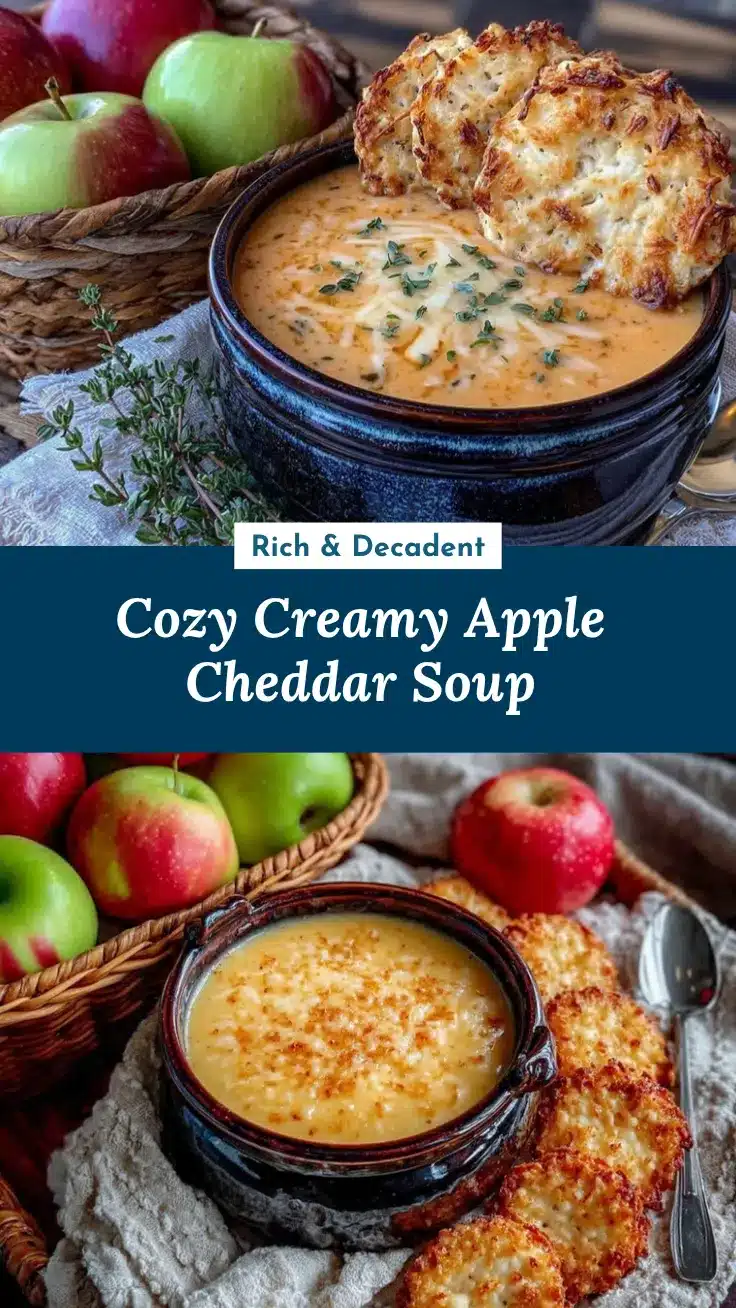 apple cheddar soup recipe