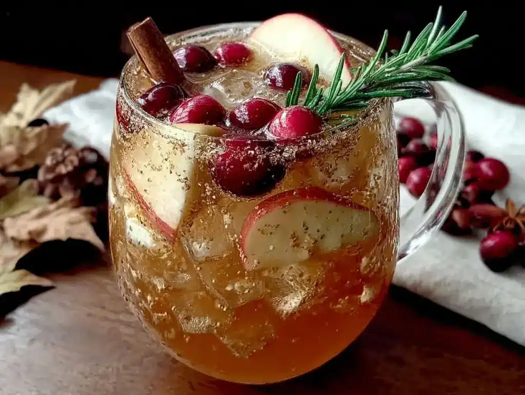 apple cider sangria - featured image