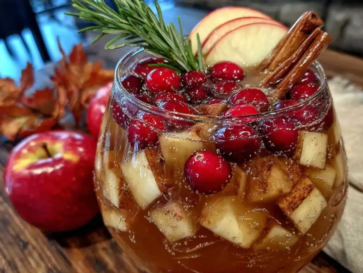 apple cider sangria preparation steps