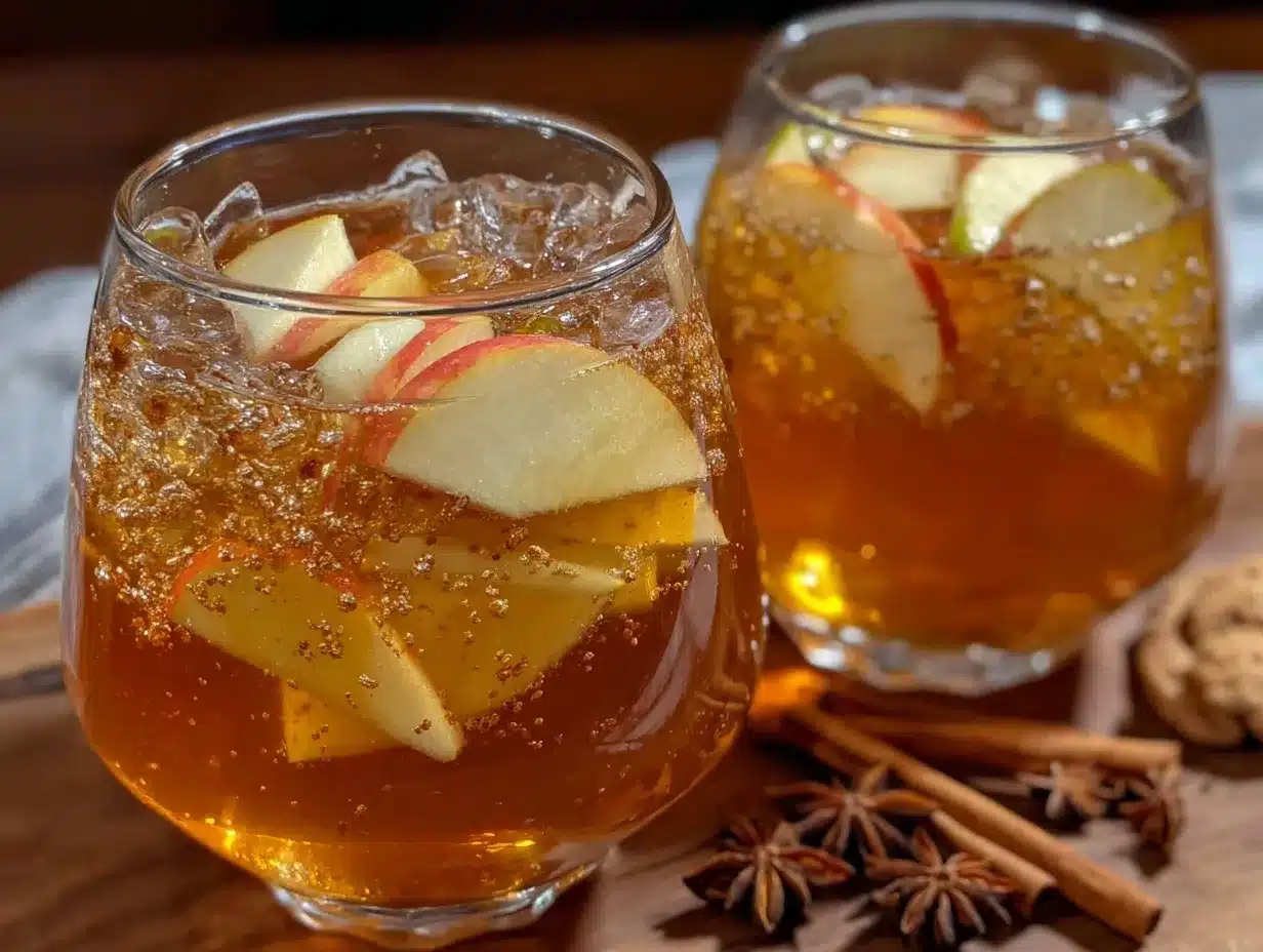 apple cider sangria preparation steps