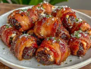 bacon-wrapped dates - featured image