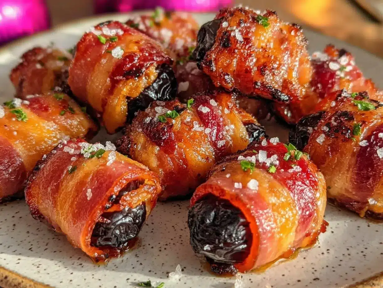 bacon-wrapped dates preparation steps