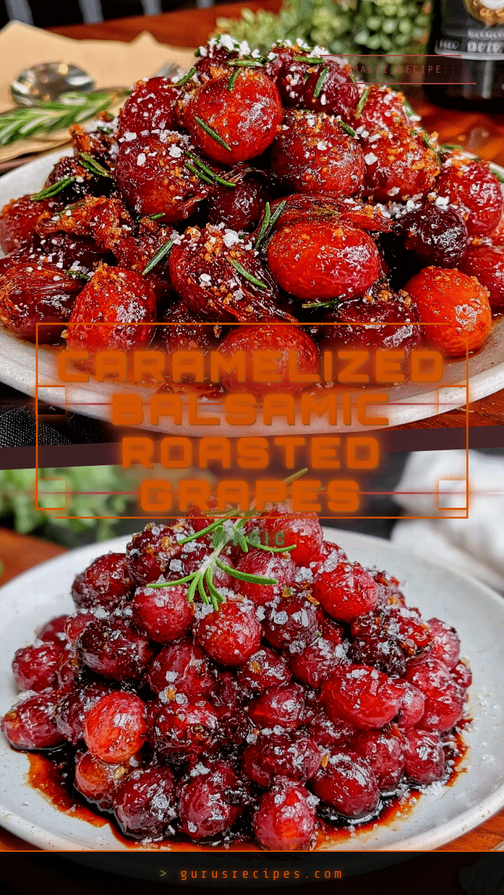 balsamic roasted grapes recipe