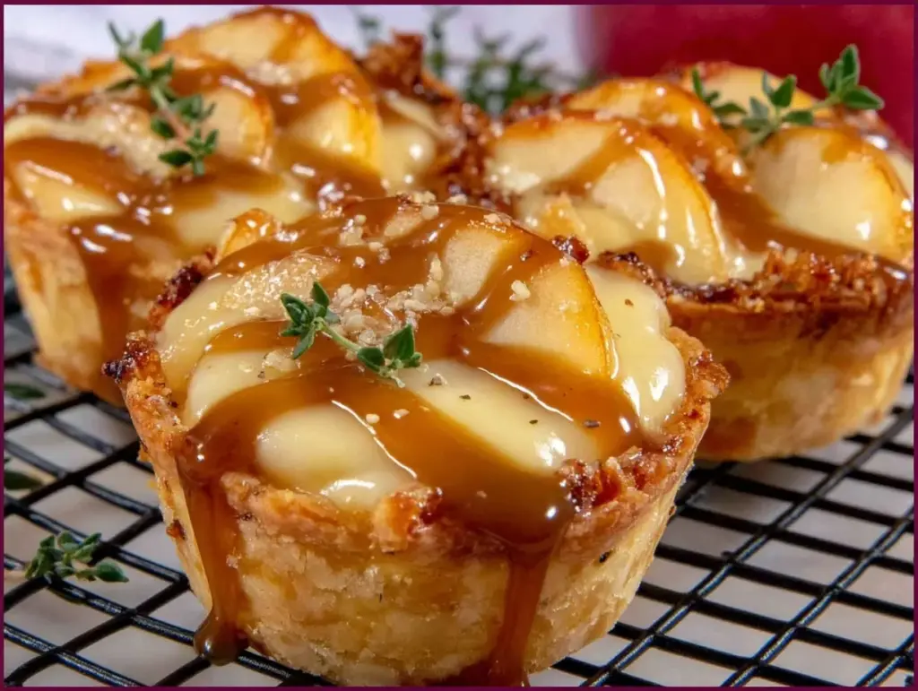 Brie and Apple Mini Tarts - featured image