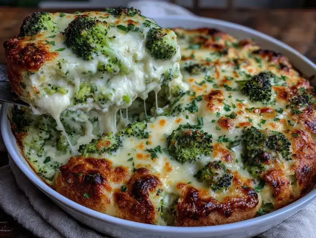 broccoli cheese casserole - featured image