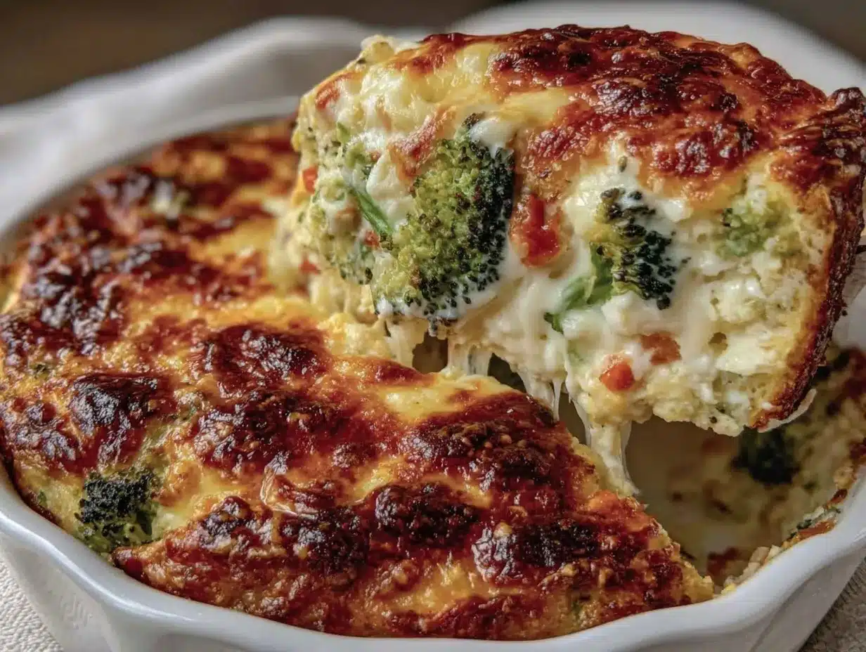 broccoli cheese casserole preparation steps