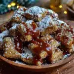 caramel apple puppy chow - featured image