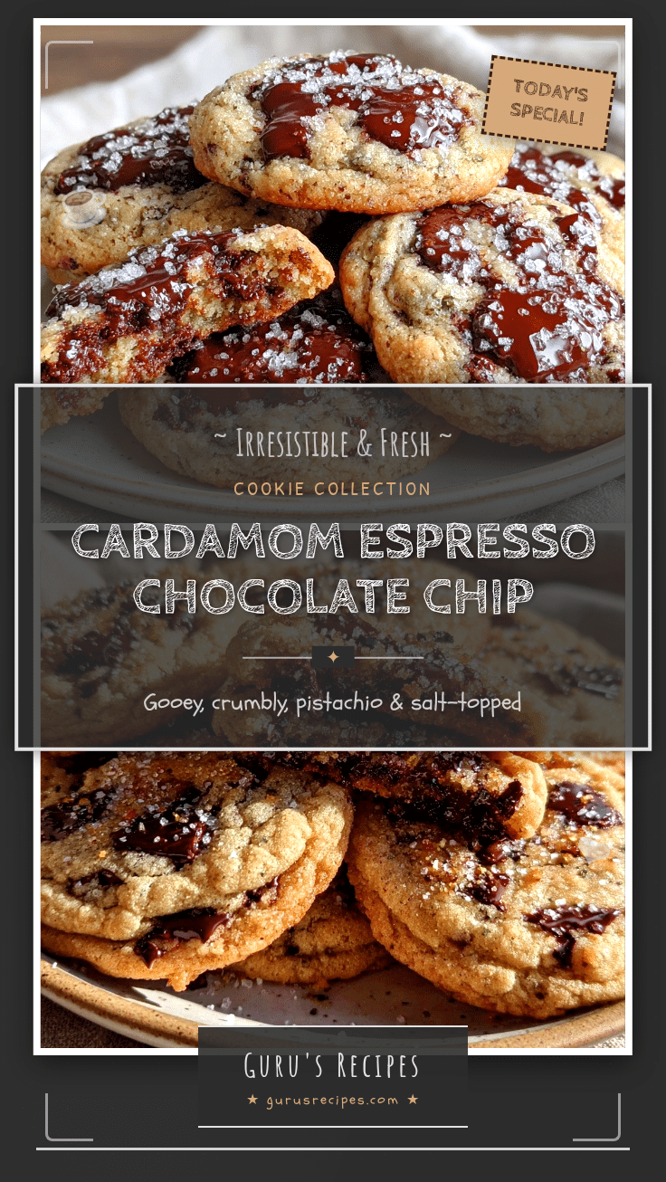 cardamom espresso chocolate chip cookies recipe