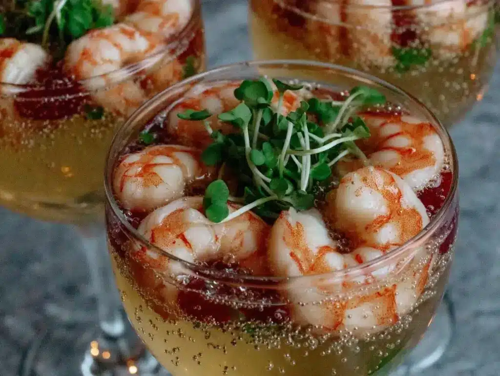 Champagne Shrimp Cocktail - featured image