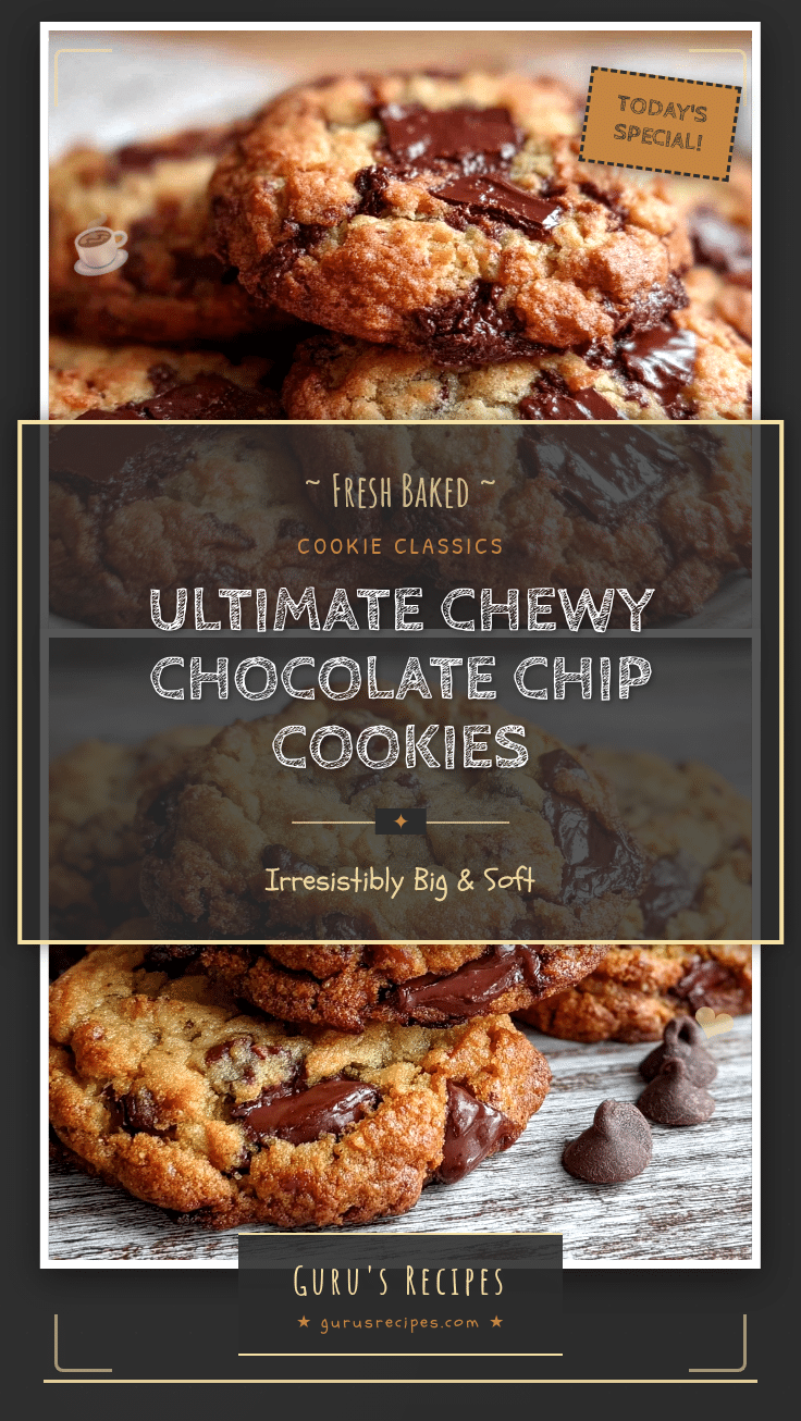 chewy chocolate chip cookies recipe
