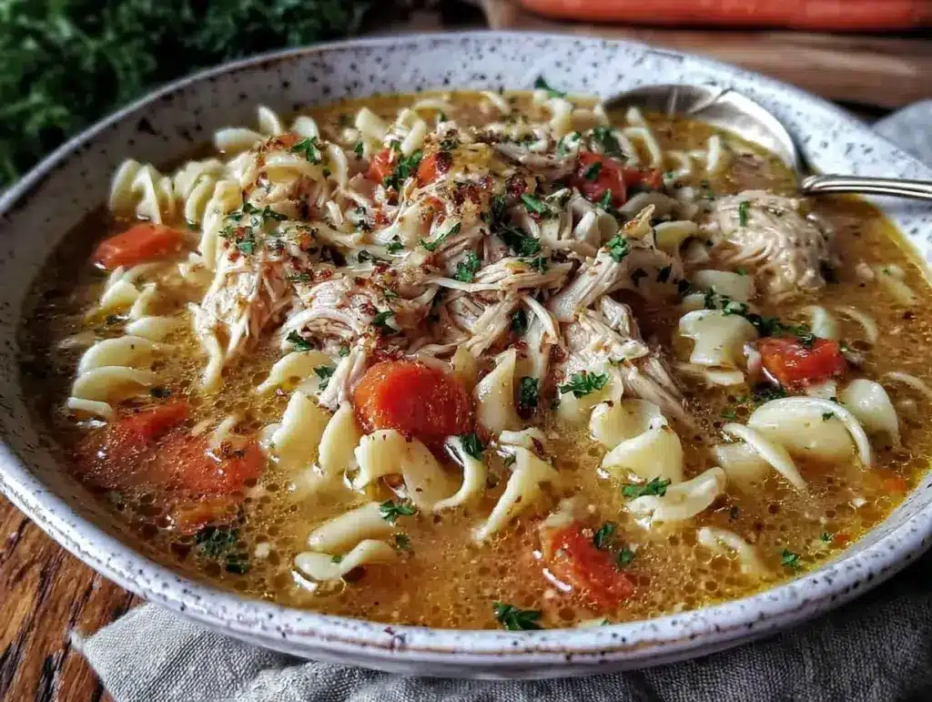 chicken noodle soup - featured image