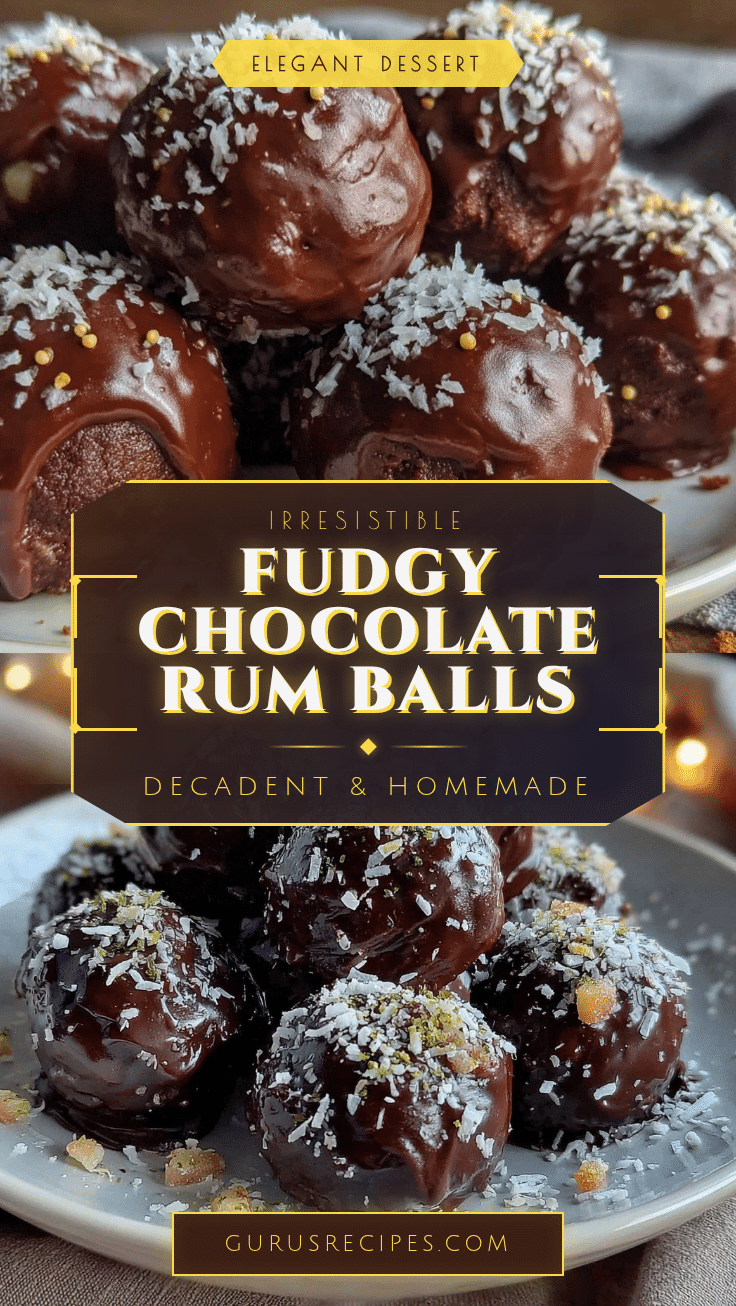 chocolate rum balls recipe