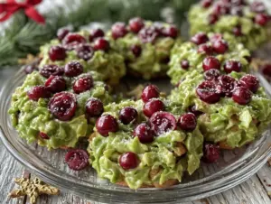 Christmas Cornflake Wreath Cookies - featured image