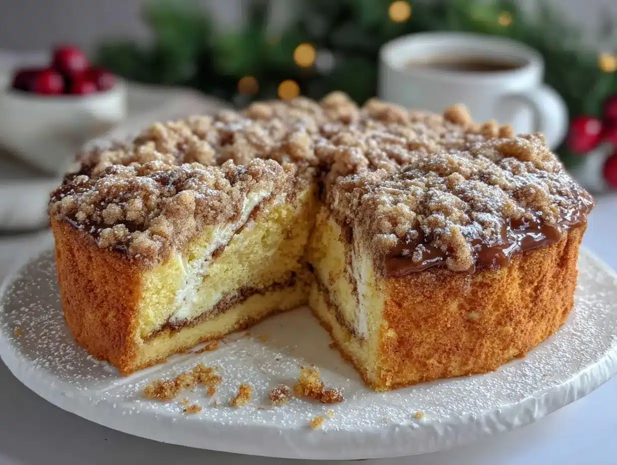 Christmas Morning Coffee Cake preparation steps