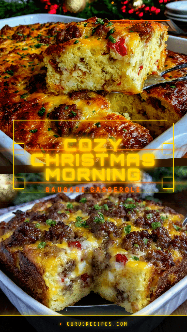 Christmas morning sausage casserole recipe