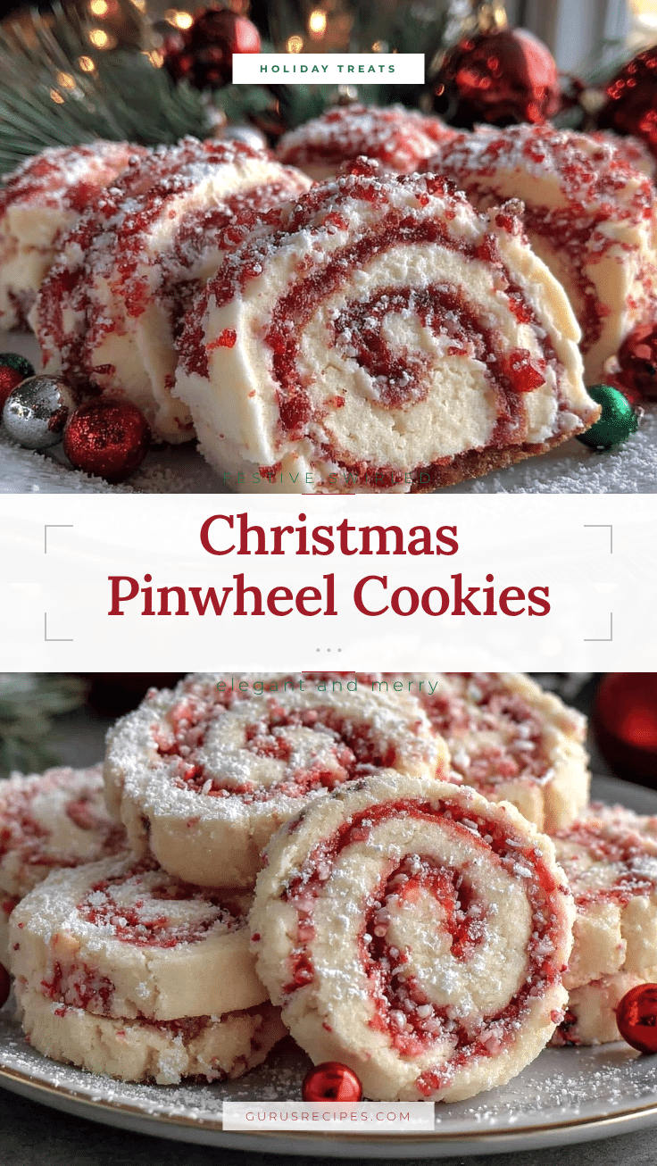 Christmas Pinwheel Cookies recipe