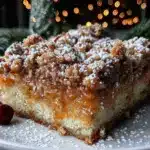 Christmas Streusel Crumble Cake - featured image