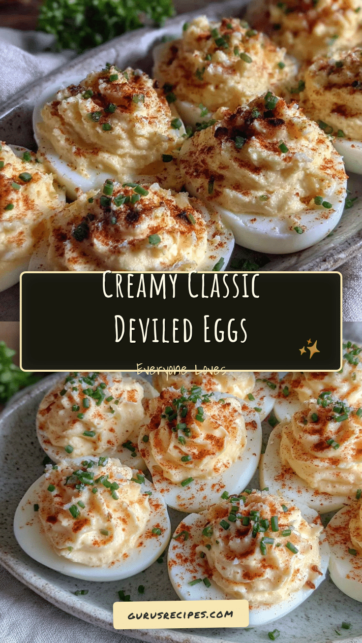 classic deviled eggs recipe