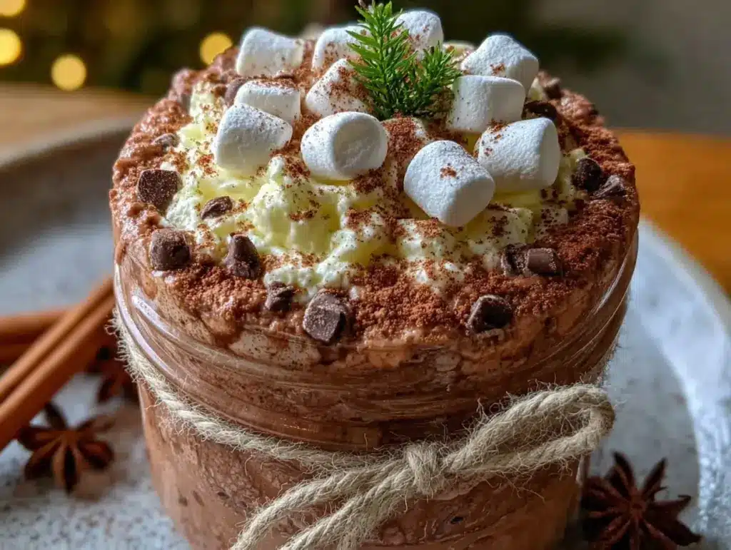 Cozy Cocoa Mix in a Christmas Jar - featured image