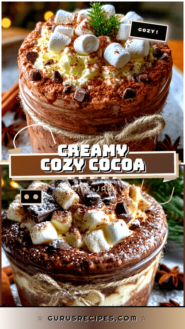 Cozy Cocoa Mix in a Christmas Jar recipe
