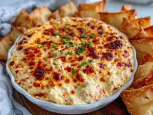 crab rangoon dip - featured image