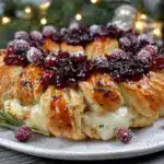 Cranberry Brie Wreath - featured image