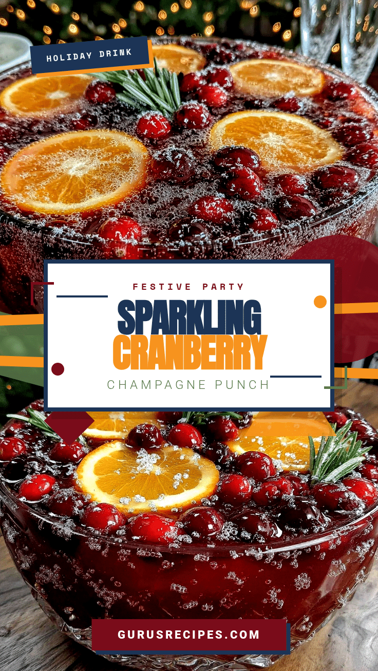 Cranberry Champagne Punch recipe