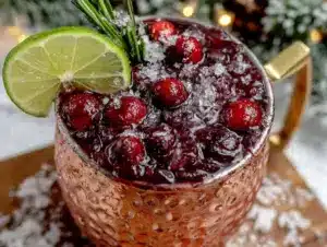 Cranberry Moscow Mule - featured image