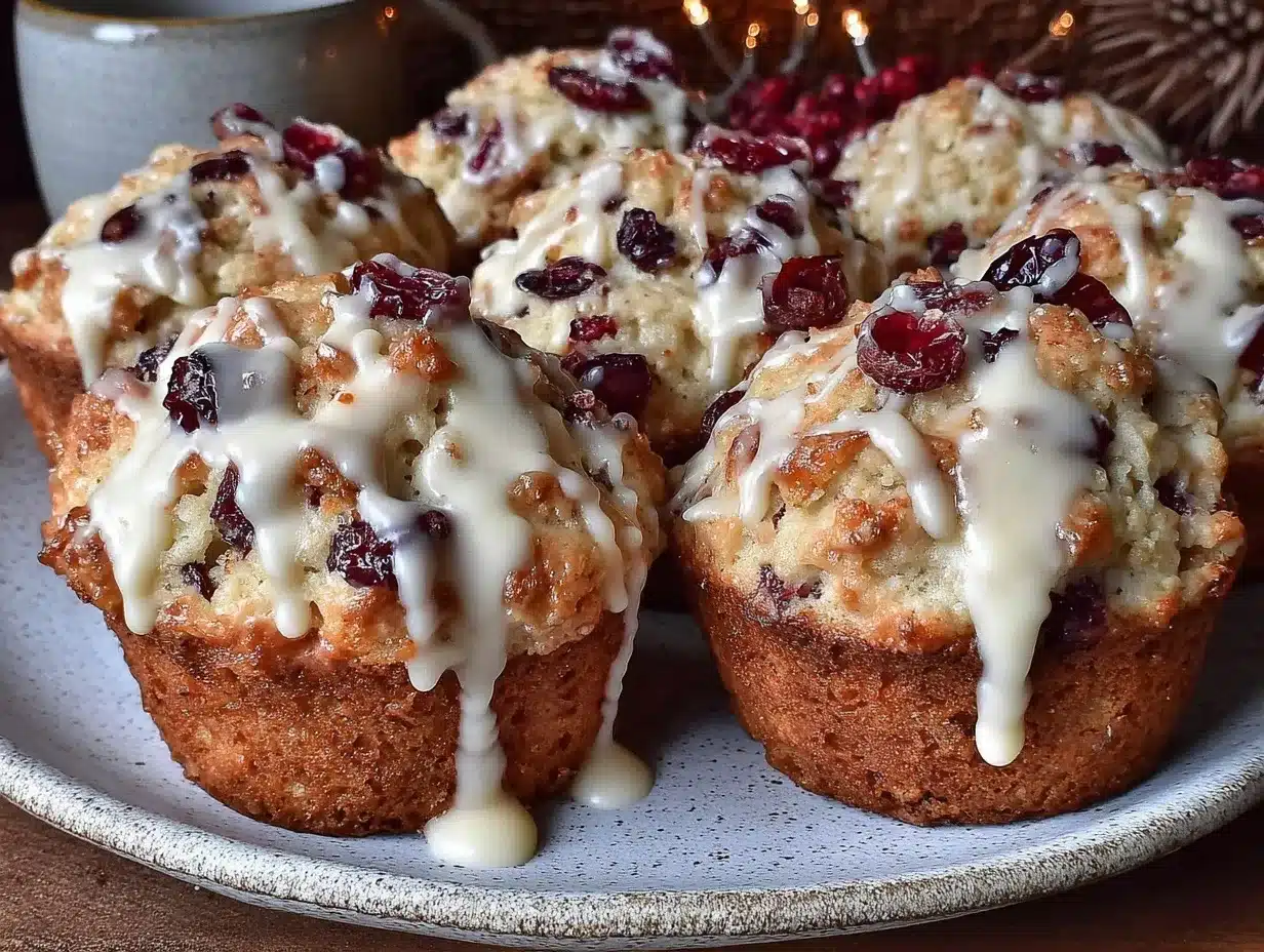 cranberry orange muffins preparation steps