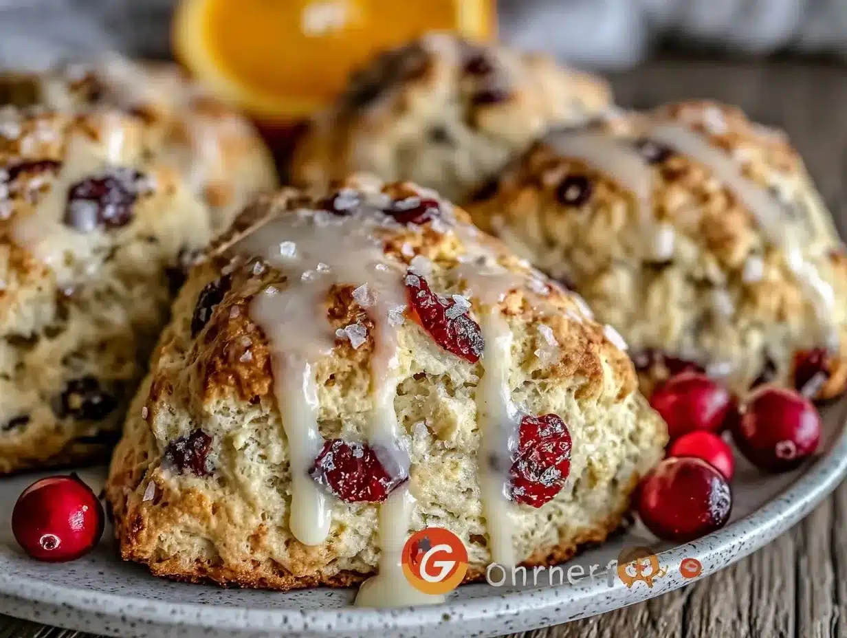 cranberry orange scones preparation steps