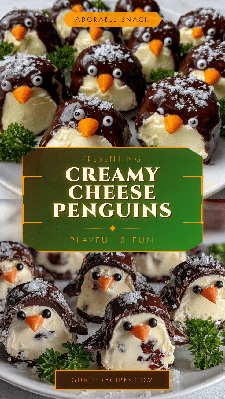 cream cheese penguins recipe