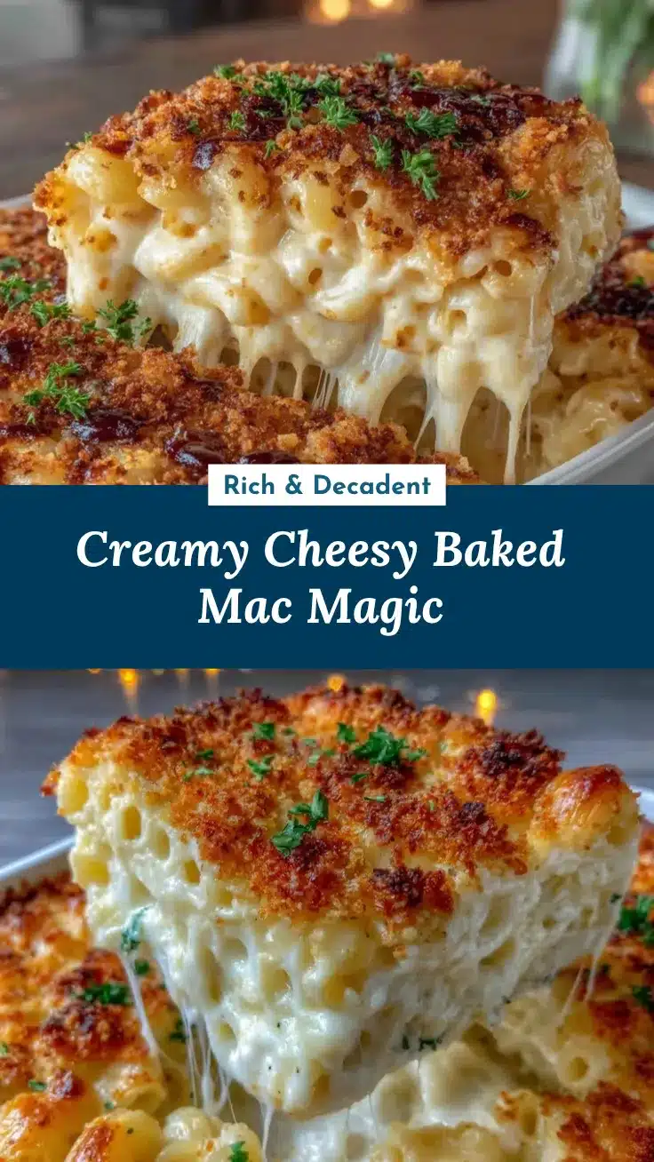 creamy baked mac and cheese recipe