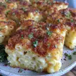 creamy baked macaroni and cheese - featured image
