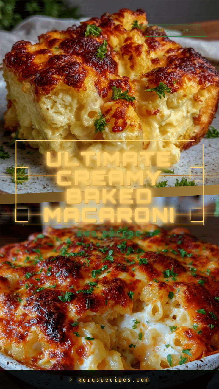 creamy baked macaroni and cheese recipe