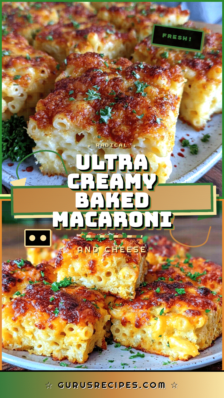 creamy baked macaroni and cheese recipe