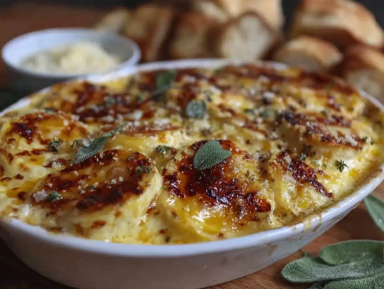 creamy butternut squash gratin preparation steps