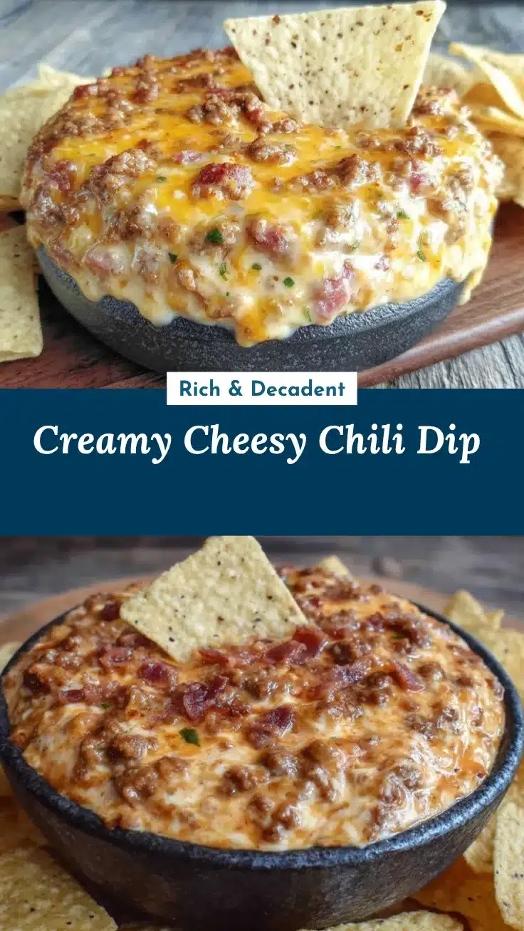 creamy chili cheese dip recipe
