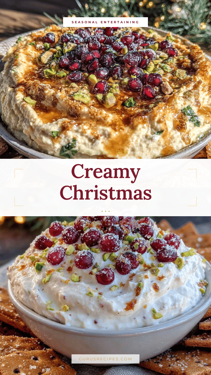 creamy Christmas dip recipe