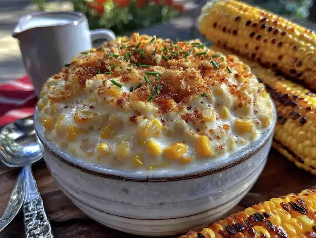 creamy cream corn - featured image