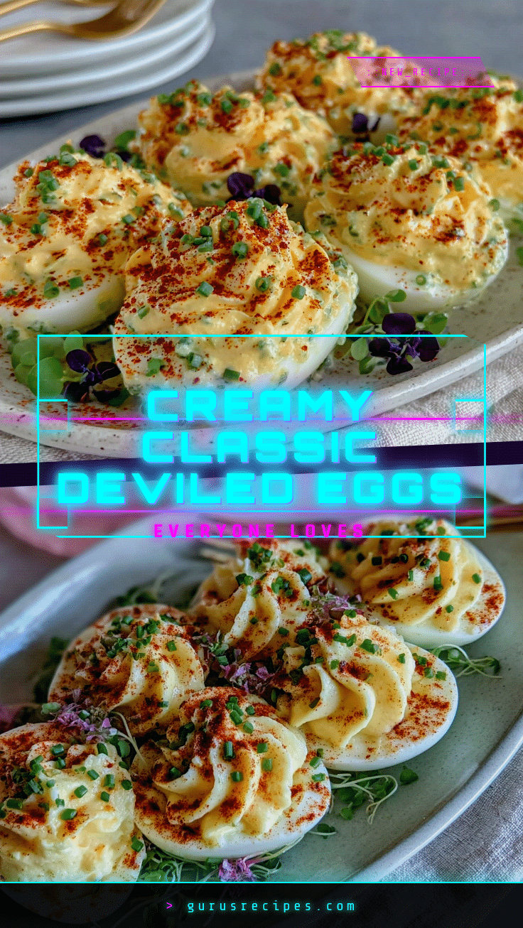 creamy deviled eggs recipe