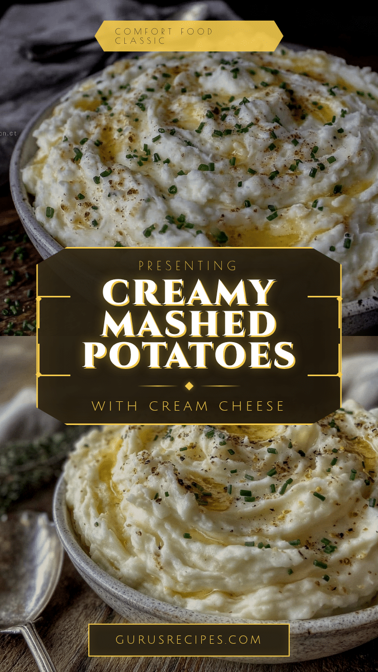creamy mashed potatoes with cream cheese recipe