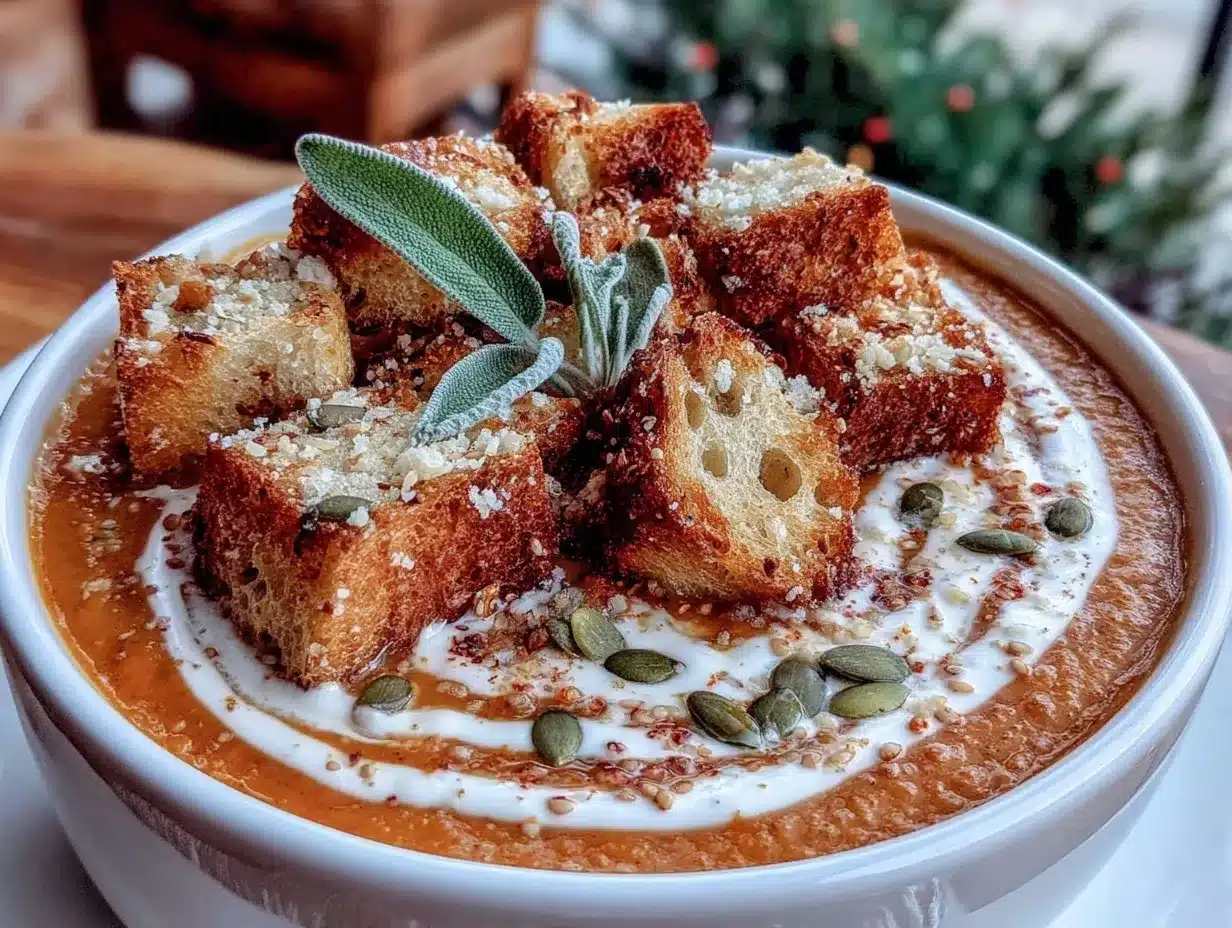 creamy roasted butternut squash soup preparation steps