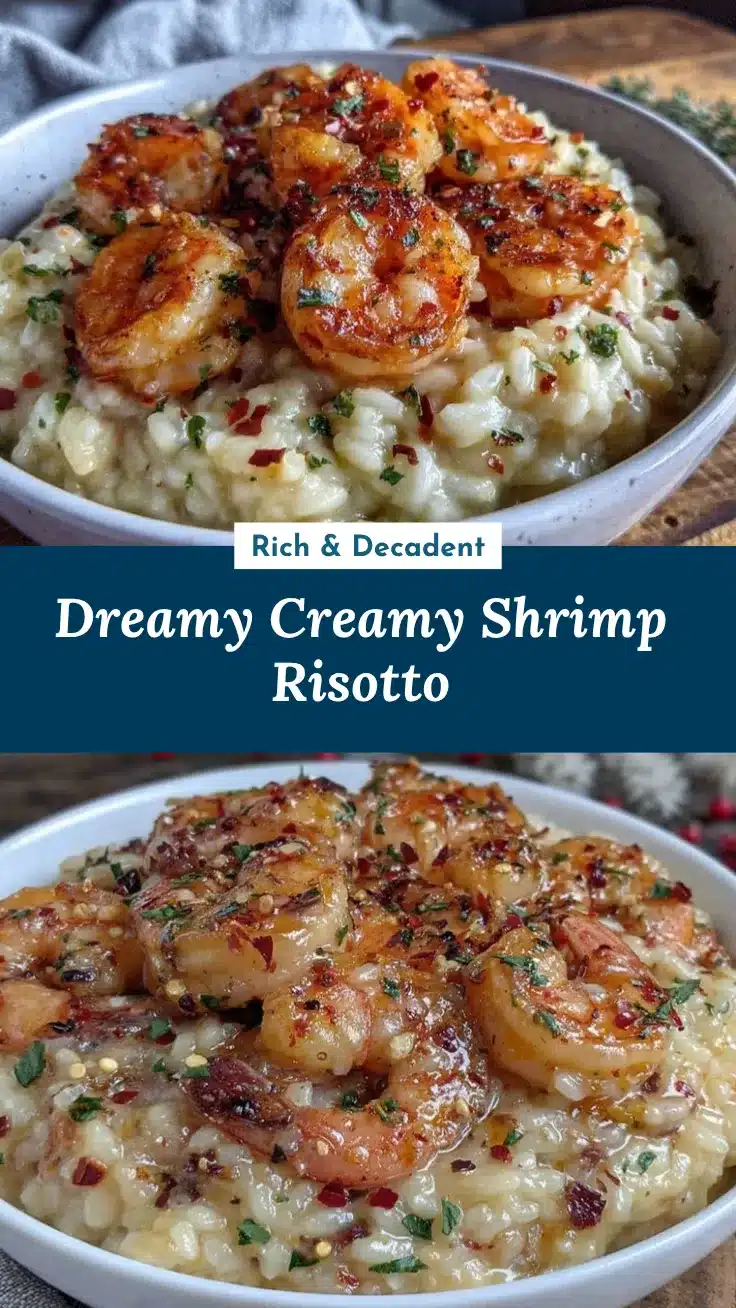 creamy shrimp risotto recipe