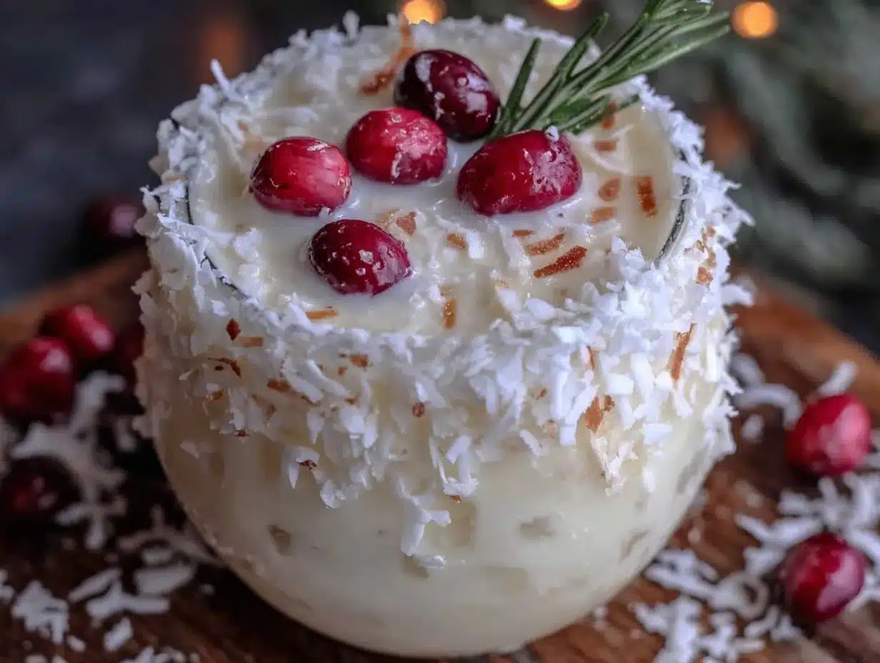 Creamy White Christmas Margarita preparation steps