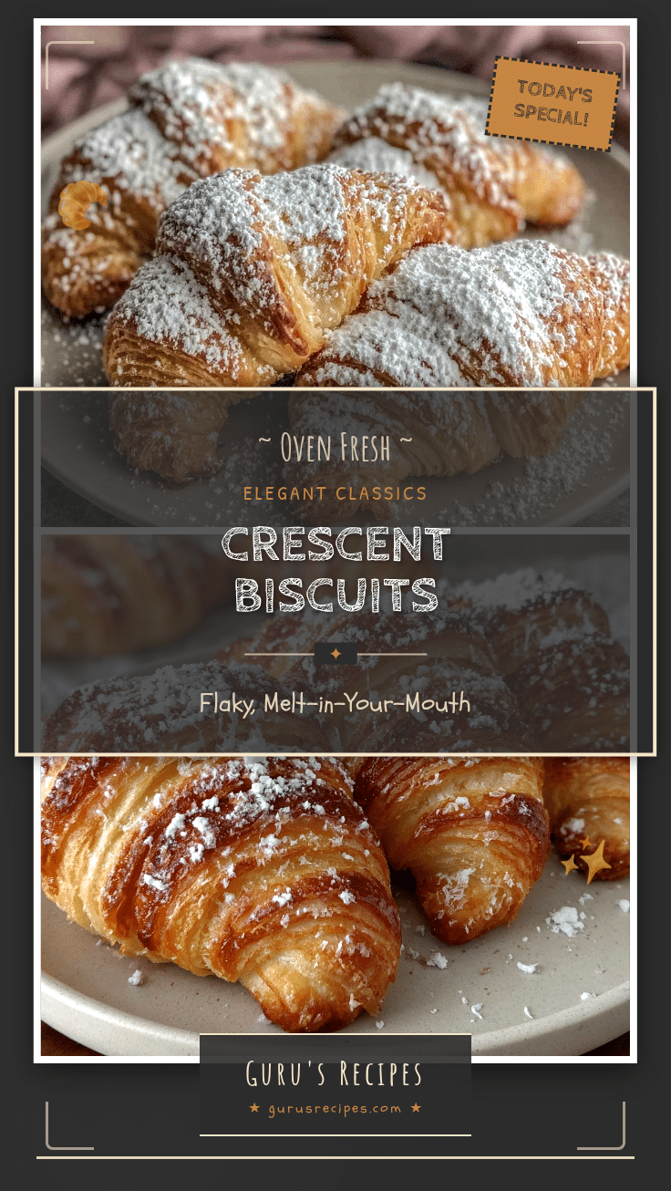 Crescent Butter Biscuits recipe