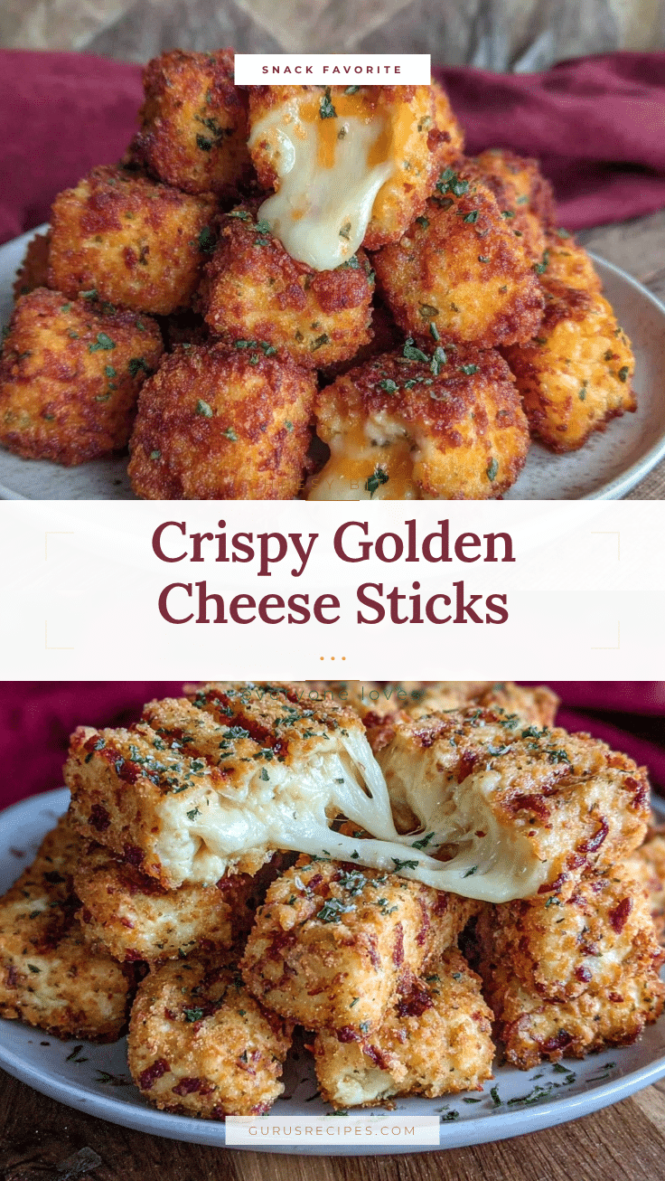 crispy cheese sticks recipe