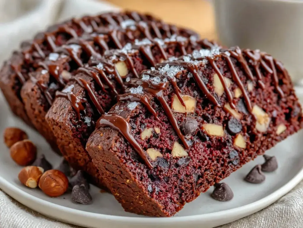 crispy chocolate biscotti - featured image