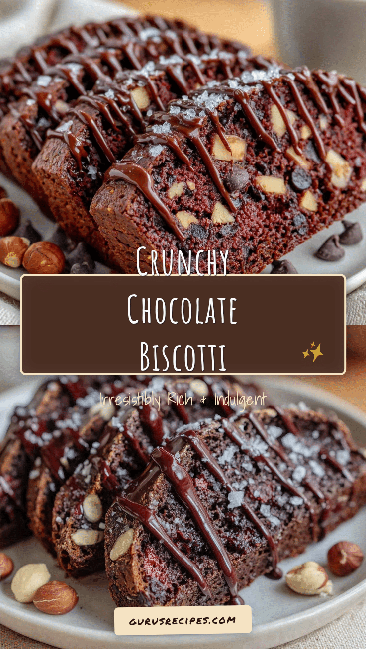 crispy chocolate biscotti recipe